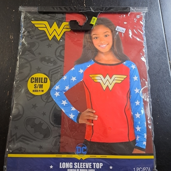 NEW Halloween Costume WWF Long Sleeve Top - Picture 1 of 5